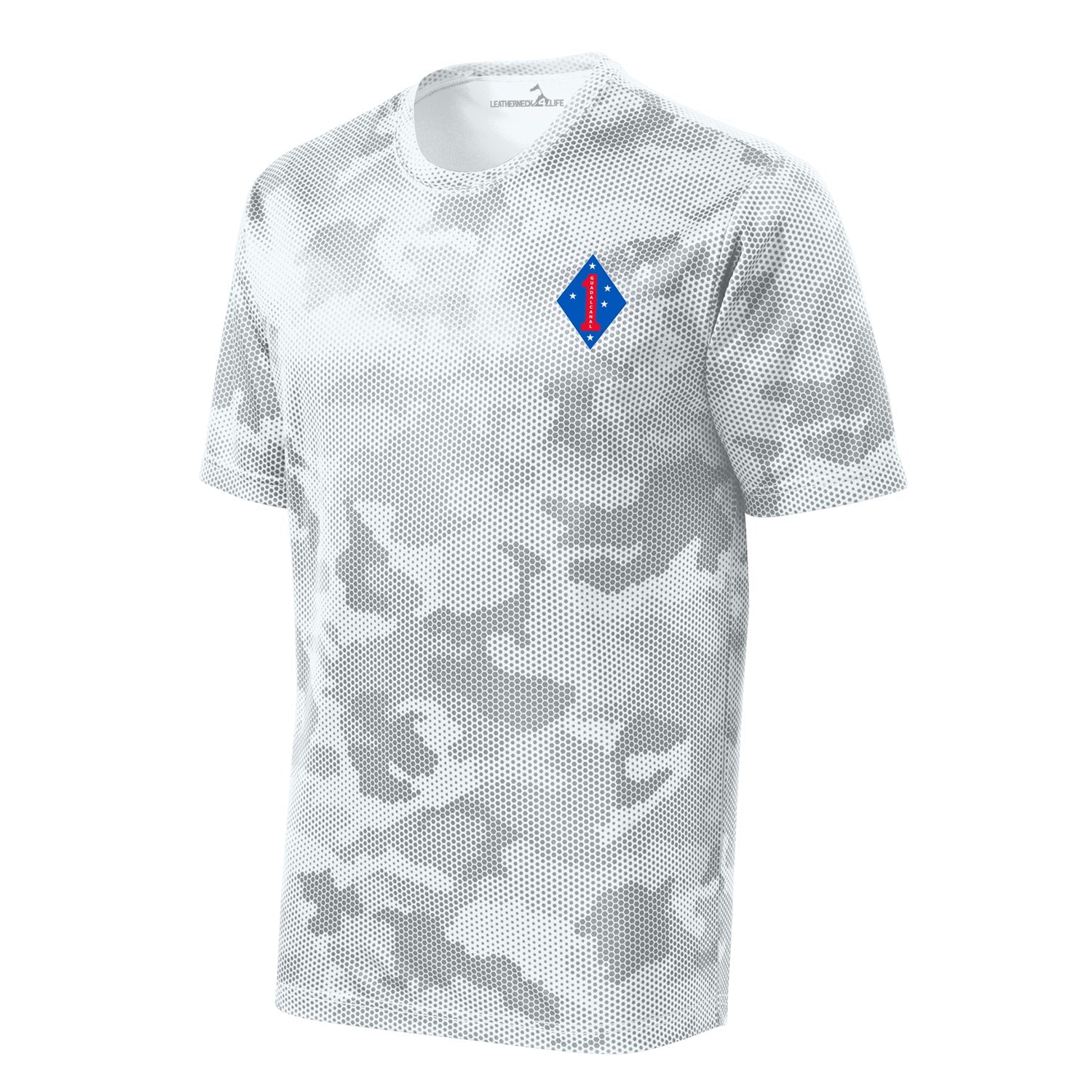Camohex 1st Division Left Chest Performance T-Shirt