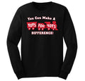 Kids Make a Difference TFT Train Long Sleeve