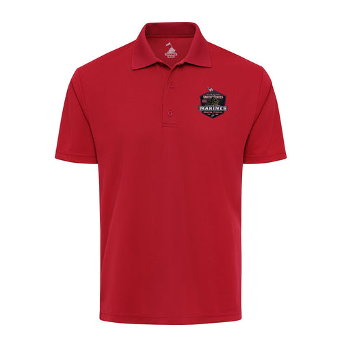 250 Year USMC Anniversary Performance Polo Shirt