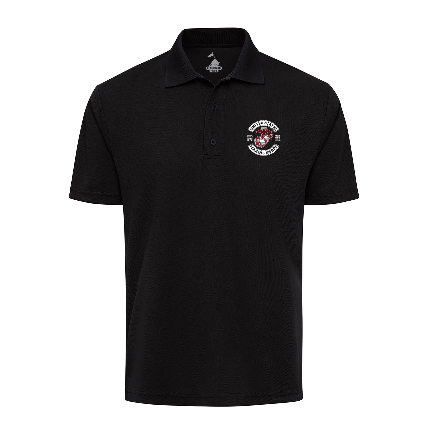 250th USMC Birthday Rocker Performance Polo Shirt