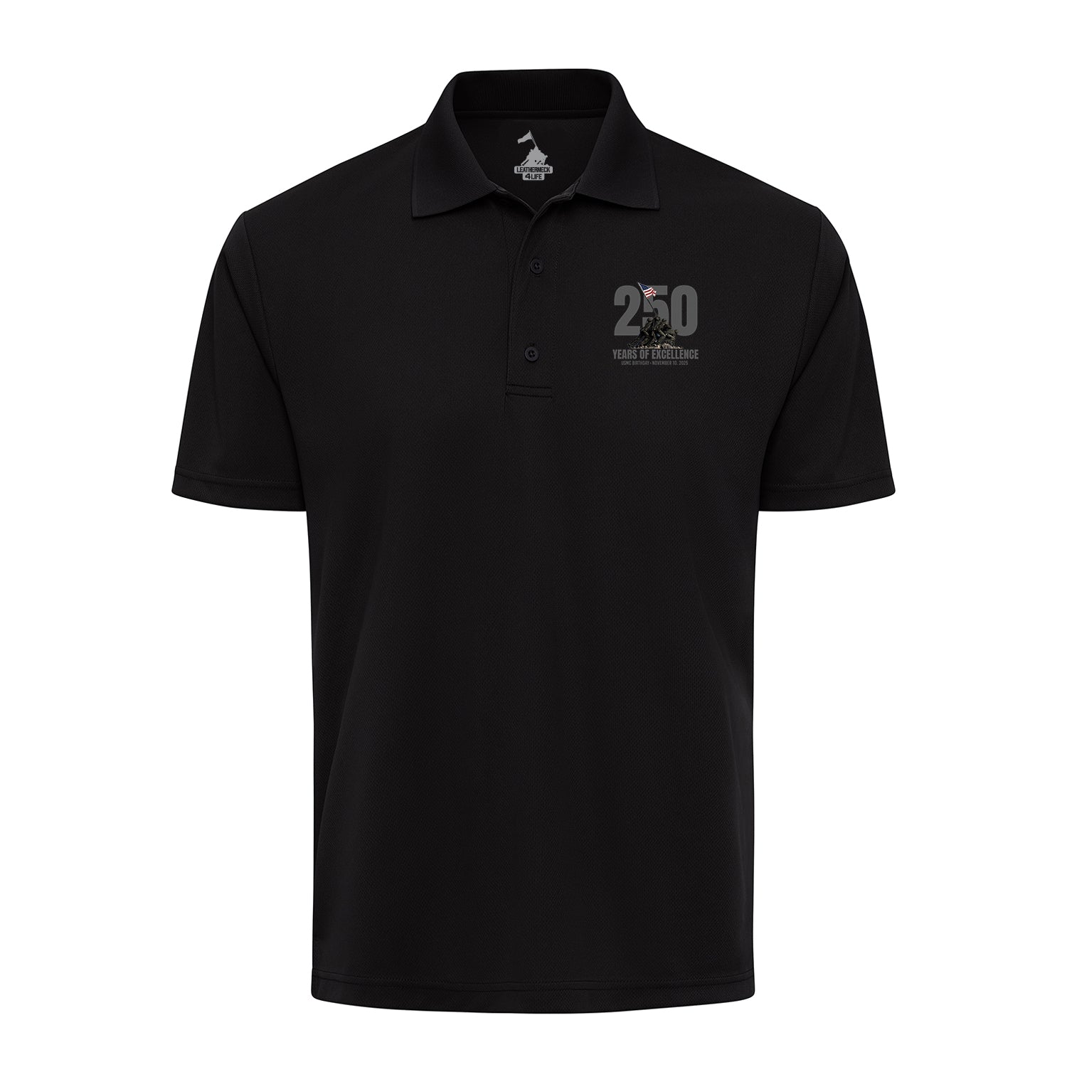 250th USMC Birthday Iwo Jima Performance Polo Shirt