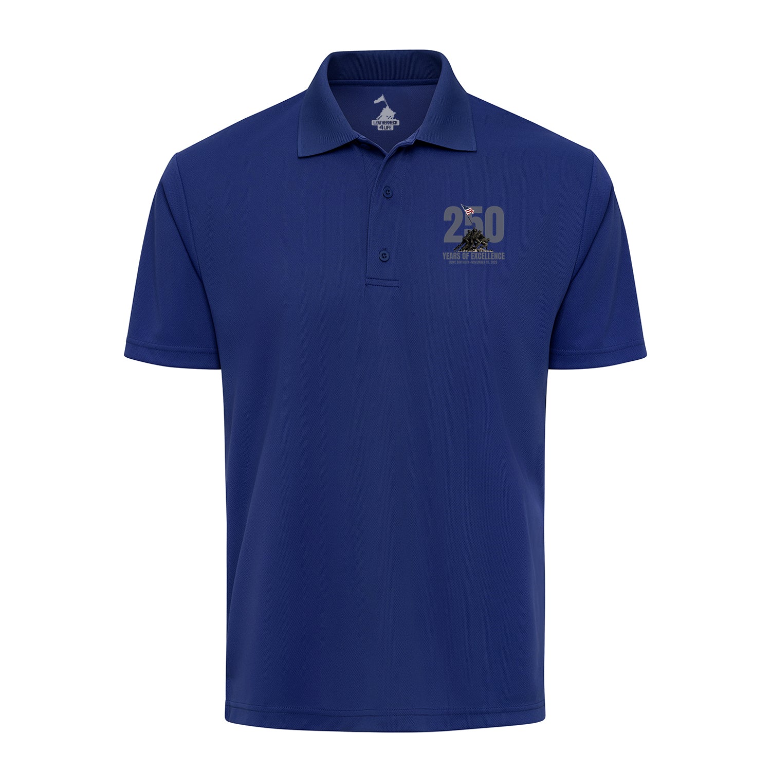 250th USMC Birthday Iwo Jima Performance Polo Shirt