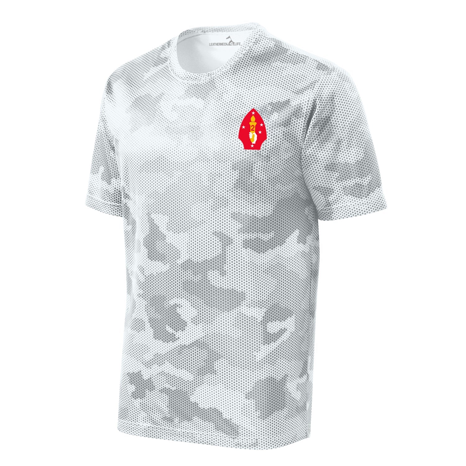 Camohex 2nd Division Left Chest Performance T-Shirt