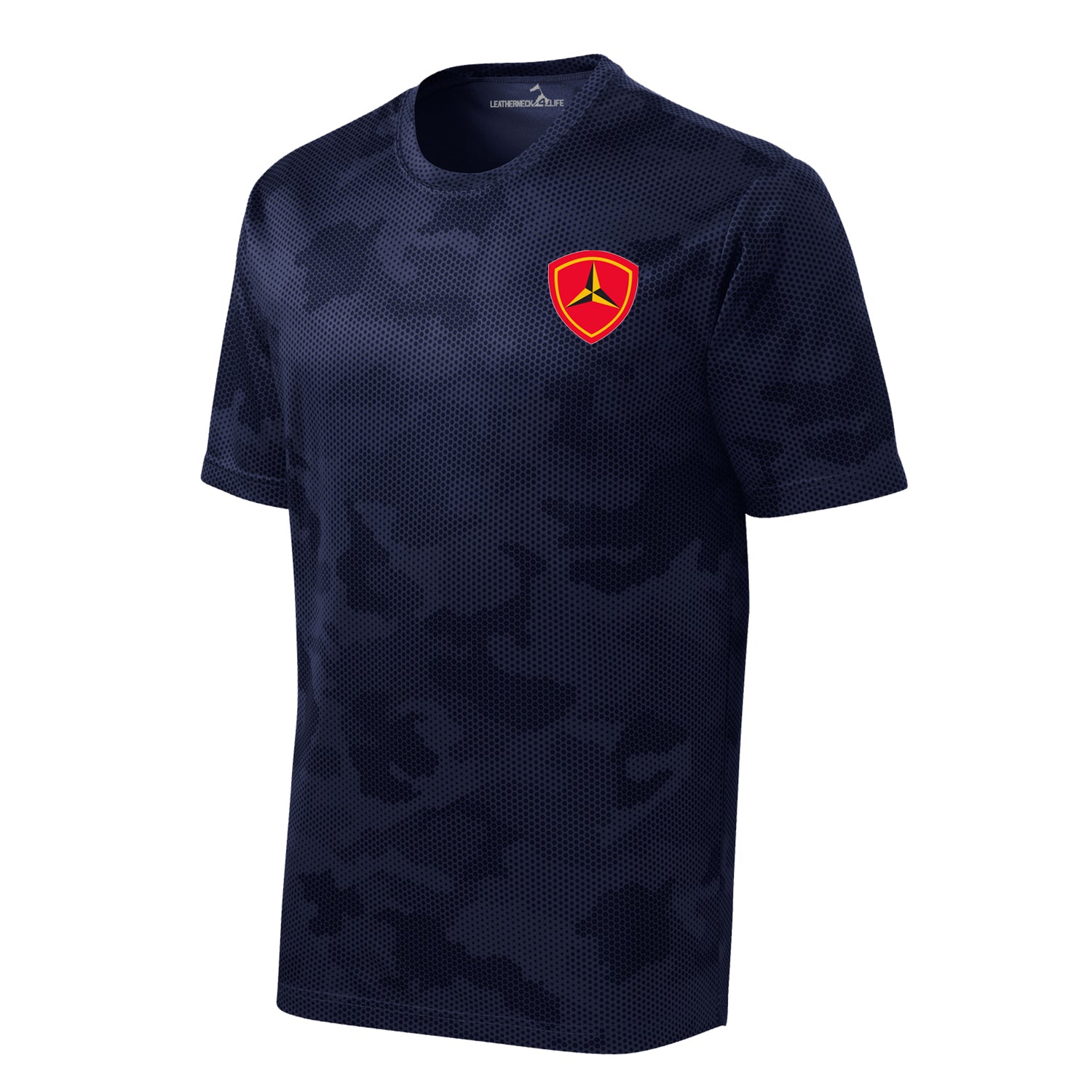 Camohex 3rd Division Left Chest Performance T-Shirt
