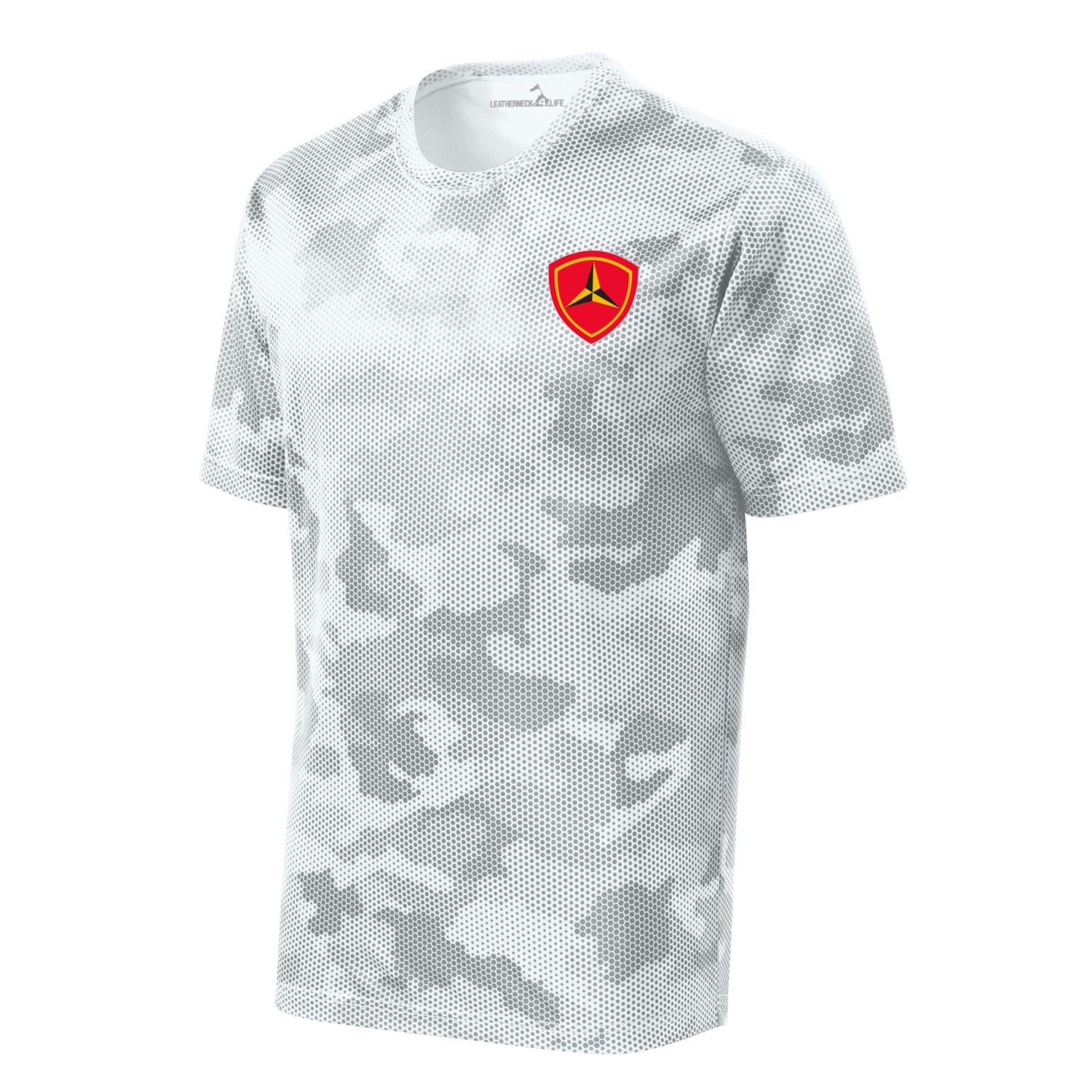 Camohex 3rd Division Left Chest Performance T-Shirt