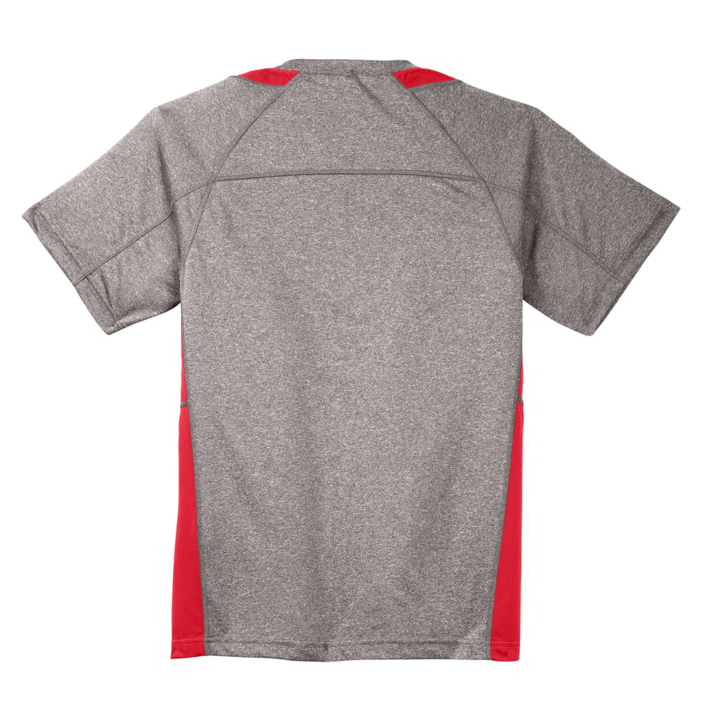 Two Tone Eagle Globe & Anchor Left Chest Performance T-Shirt