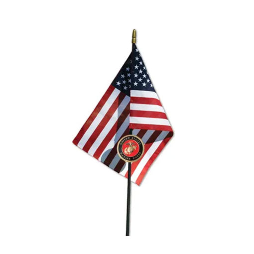 Flags Connections - Marine Corps Grave Marker | Heroes Series.