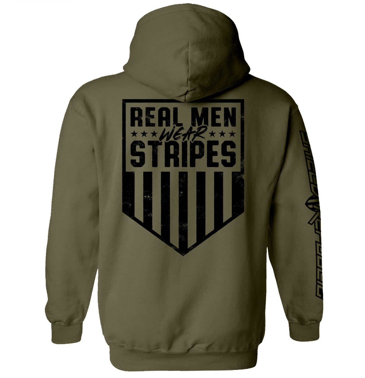 Real Men Wear Stripes (Back Print)