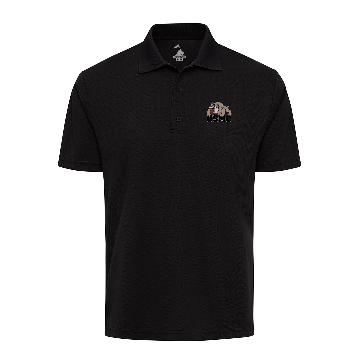 Bulldog USMC Performance Polo Shirt