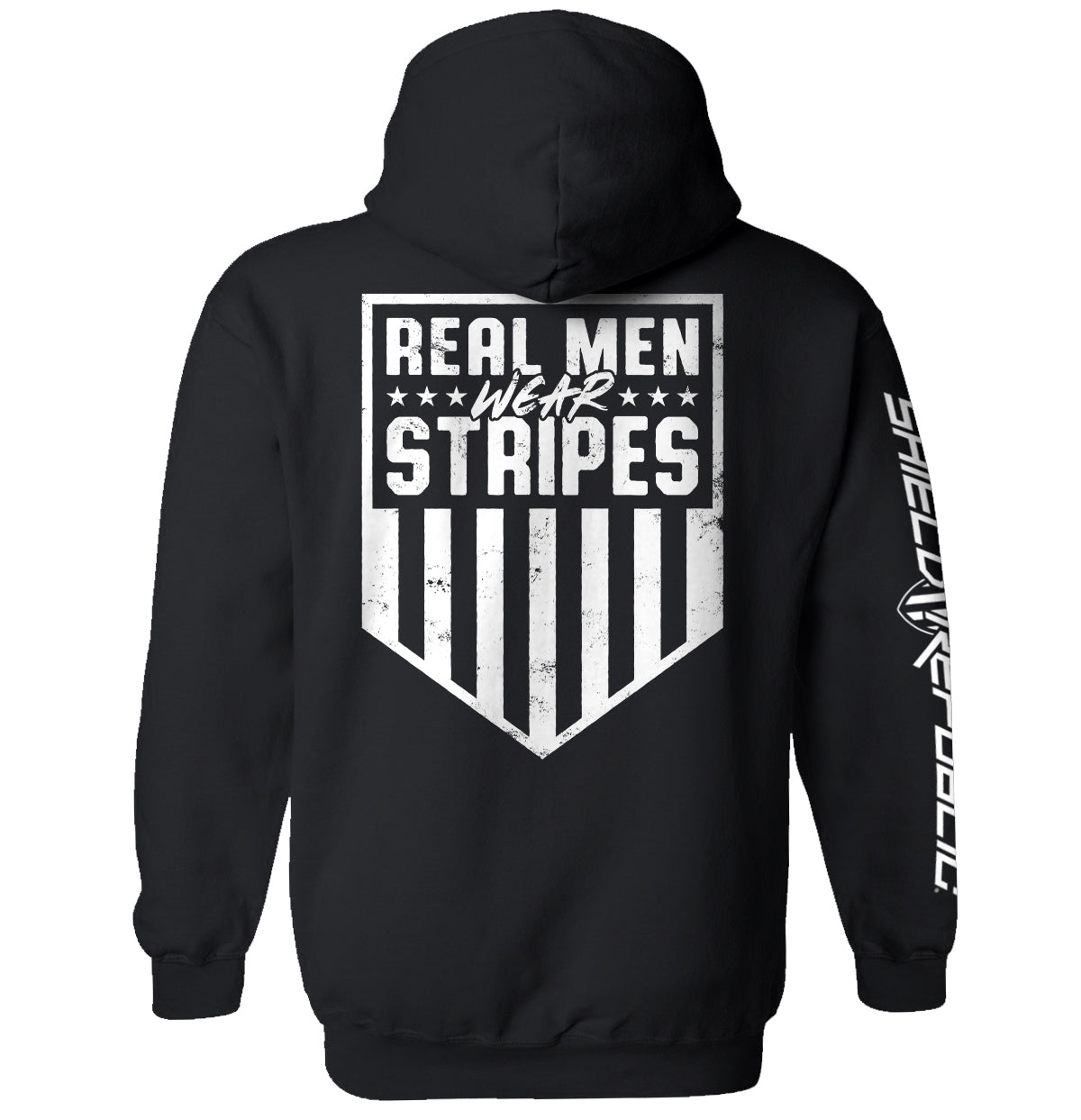 Real Men Wear Stripes (Back Print)
