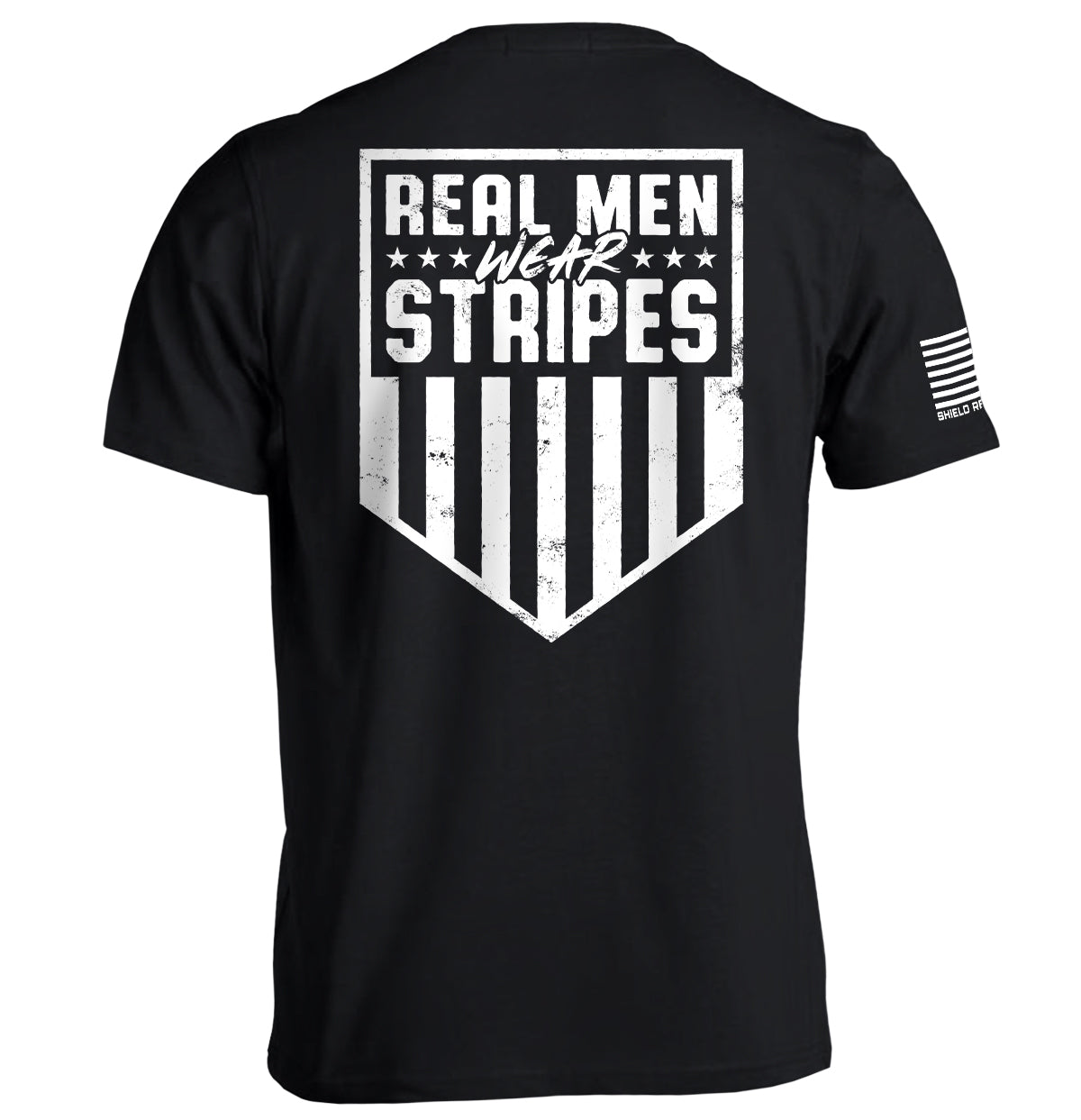 Real Men Wear Stripes (Back Print)