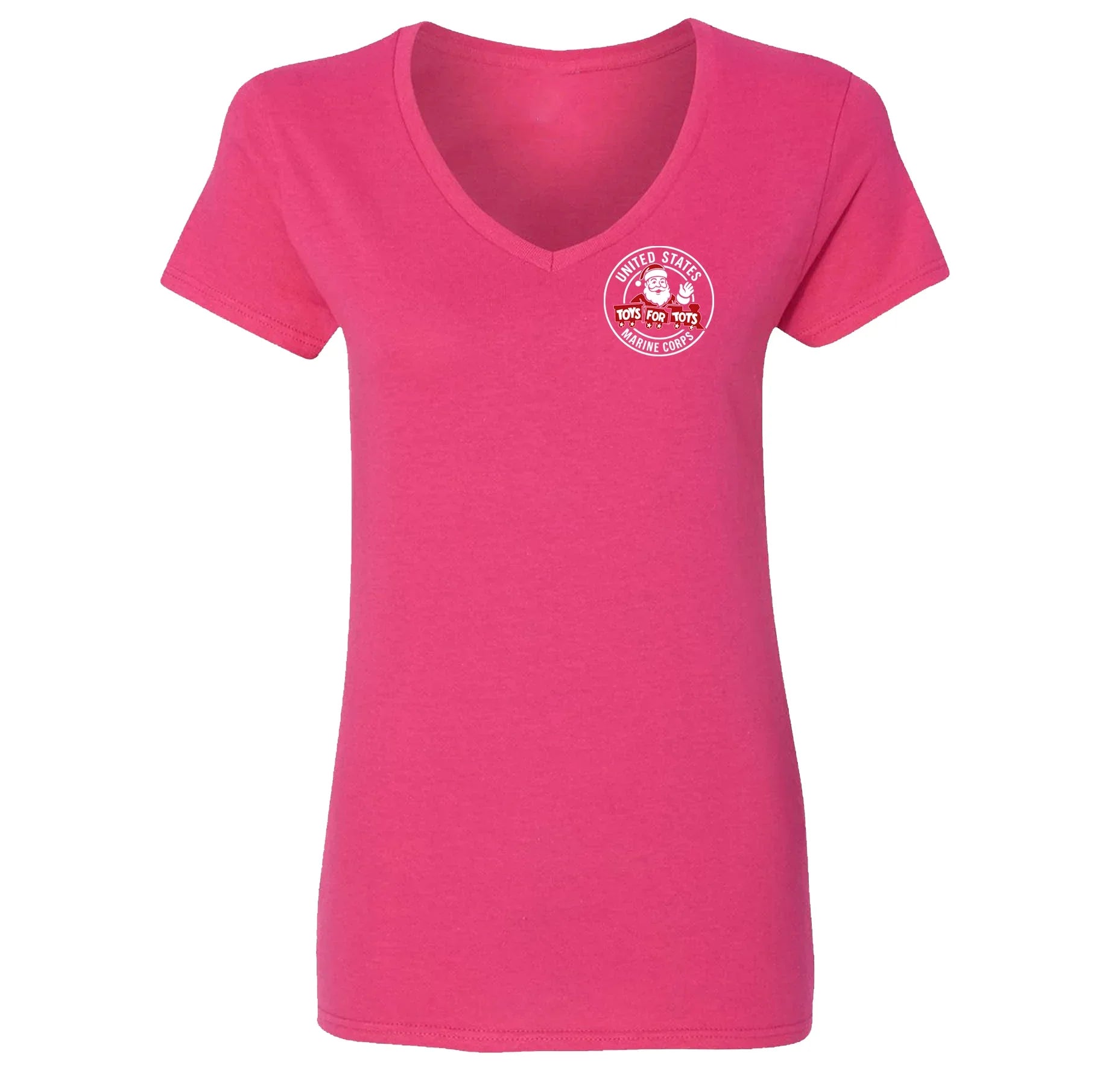Circle Santa TFT Chest Seal Women's V-Neck