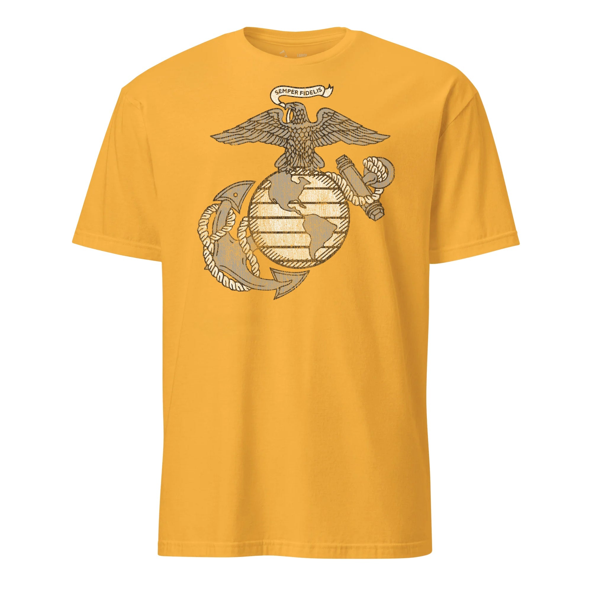 Classic Eagle Globe & Anchor Vintage T-Shirt