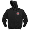Circle TFT Chest Seal Screen Printed Full-Zip Hoodie