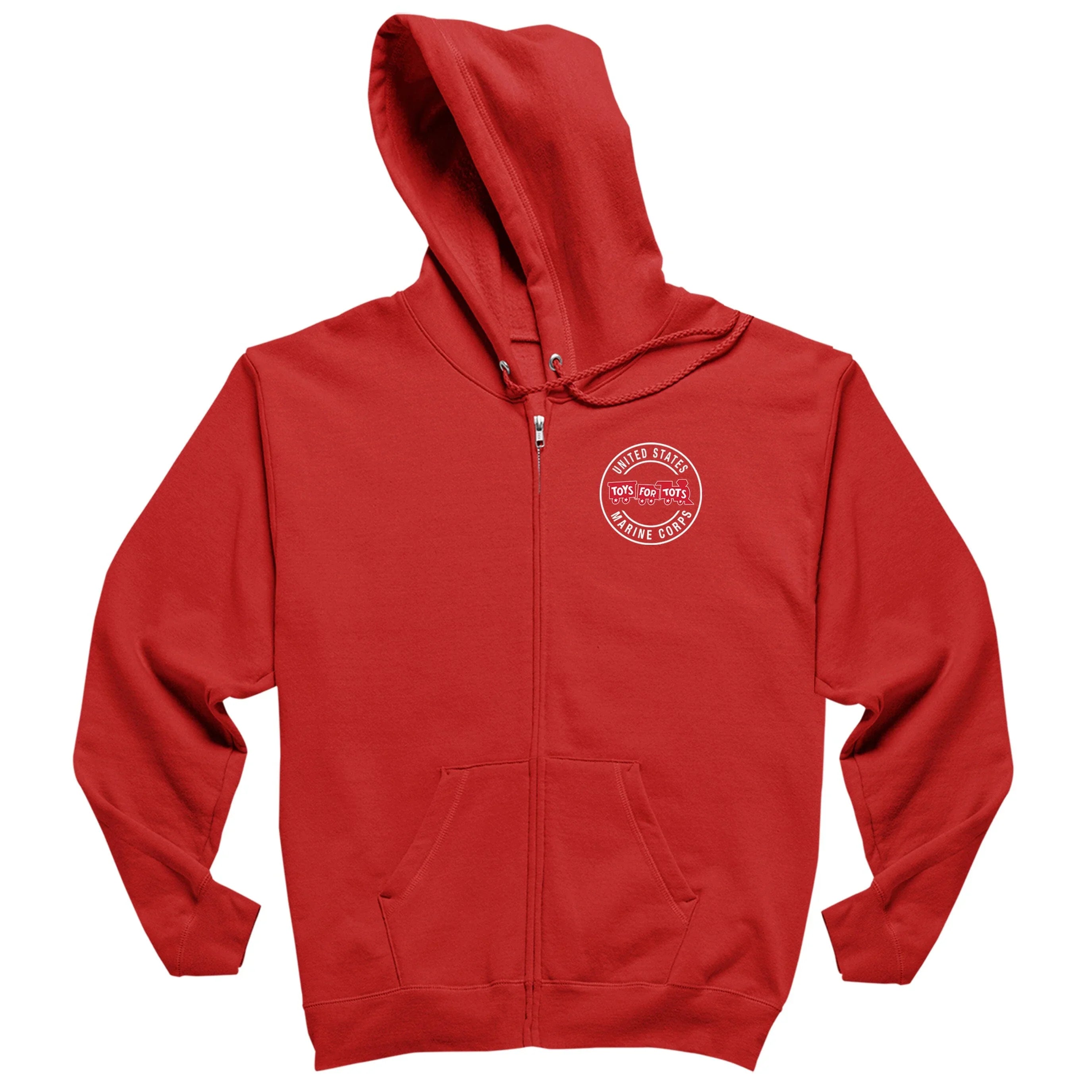 Circle TFT Chest Seal Screen Printed Full-Zip Hoodie