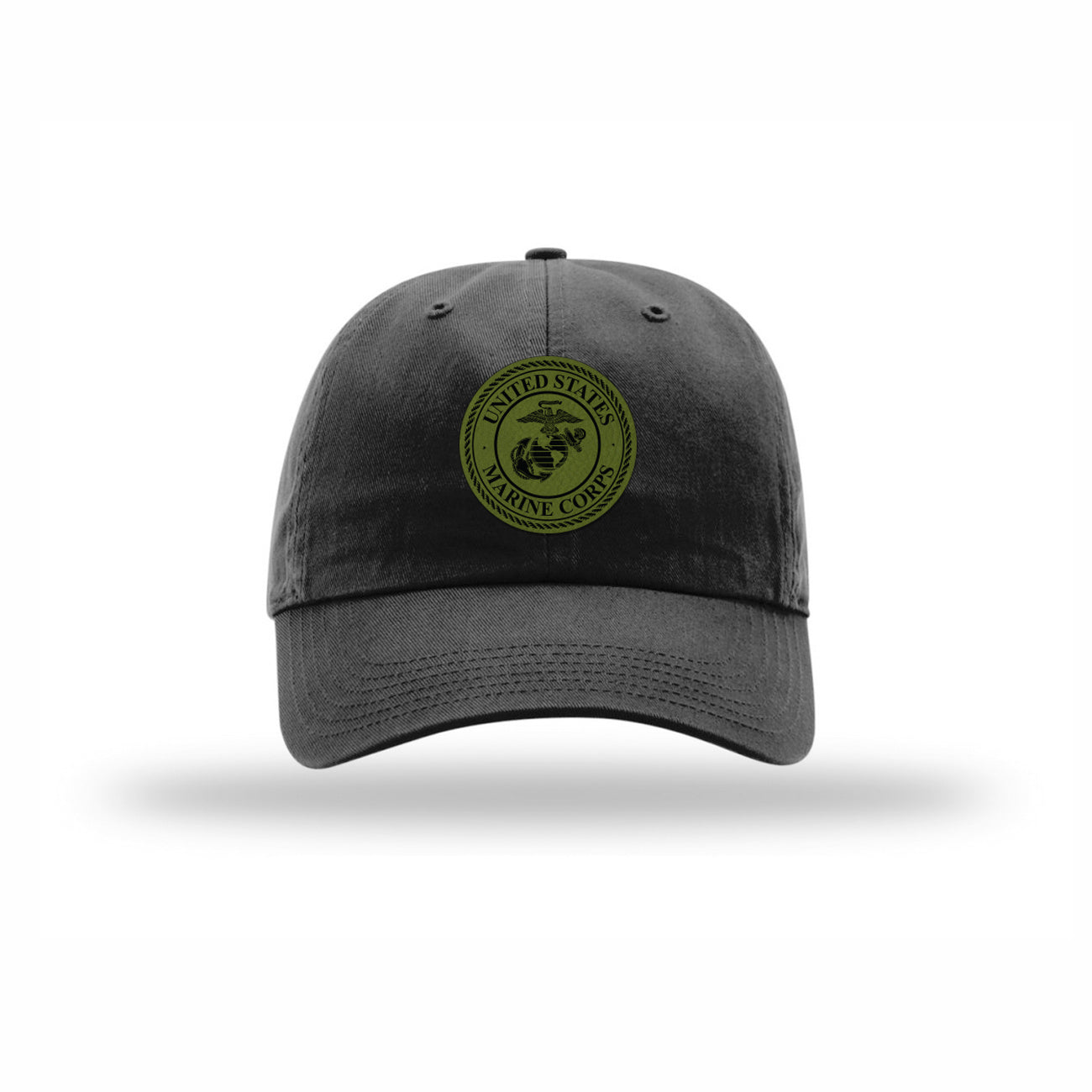 USMC Seal OD Green Patch Dad Hat