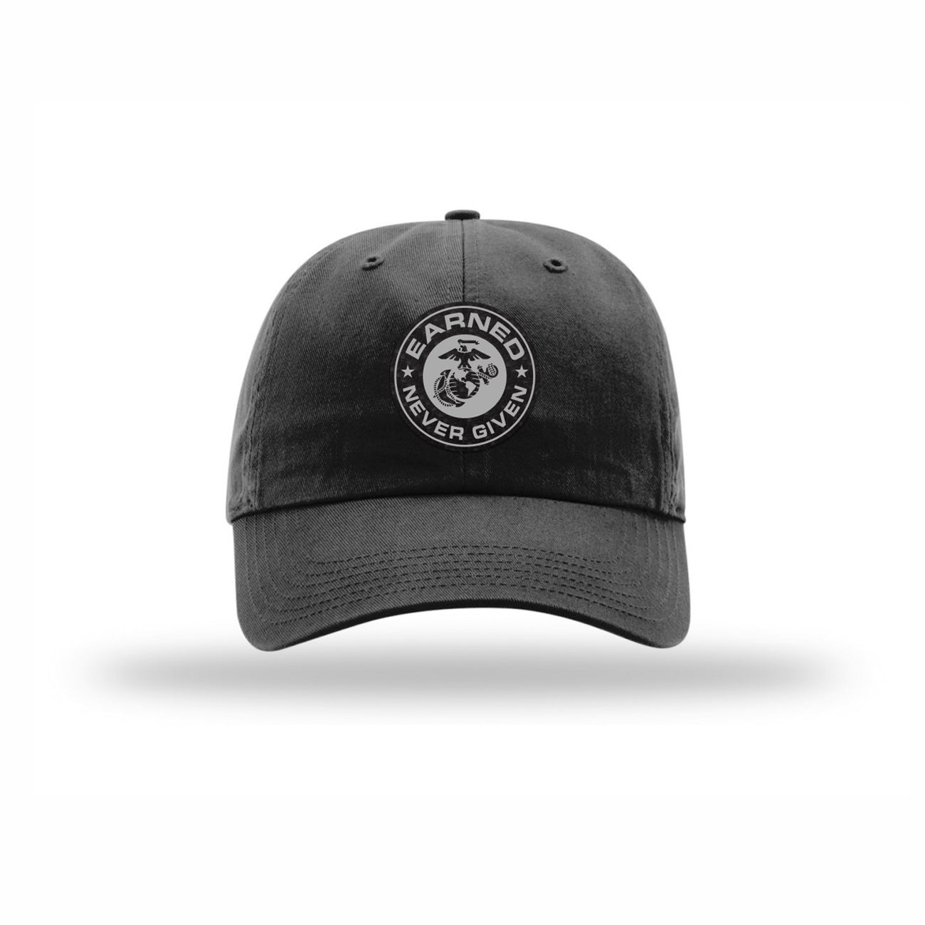 Earned Never Given Carbon Fiber Patch Dad Hat