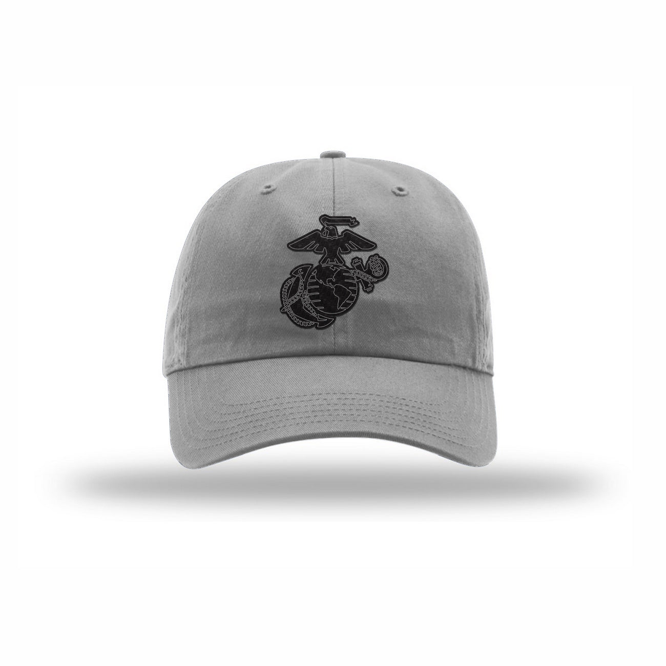 Eagle Globe & Anchor Carbon Fiber Patch Dad Hat