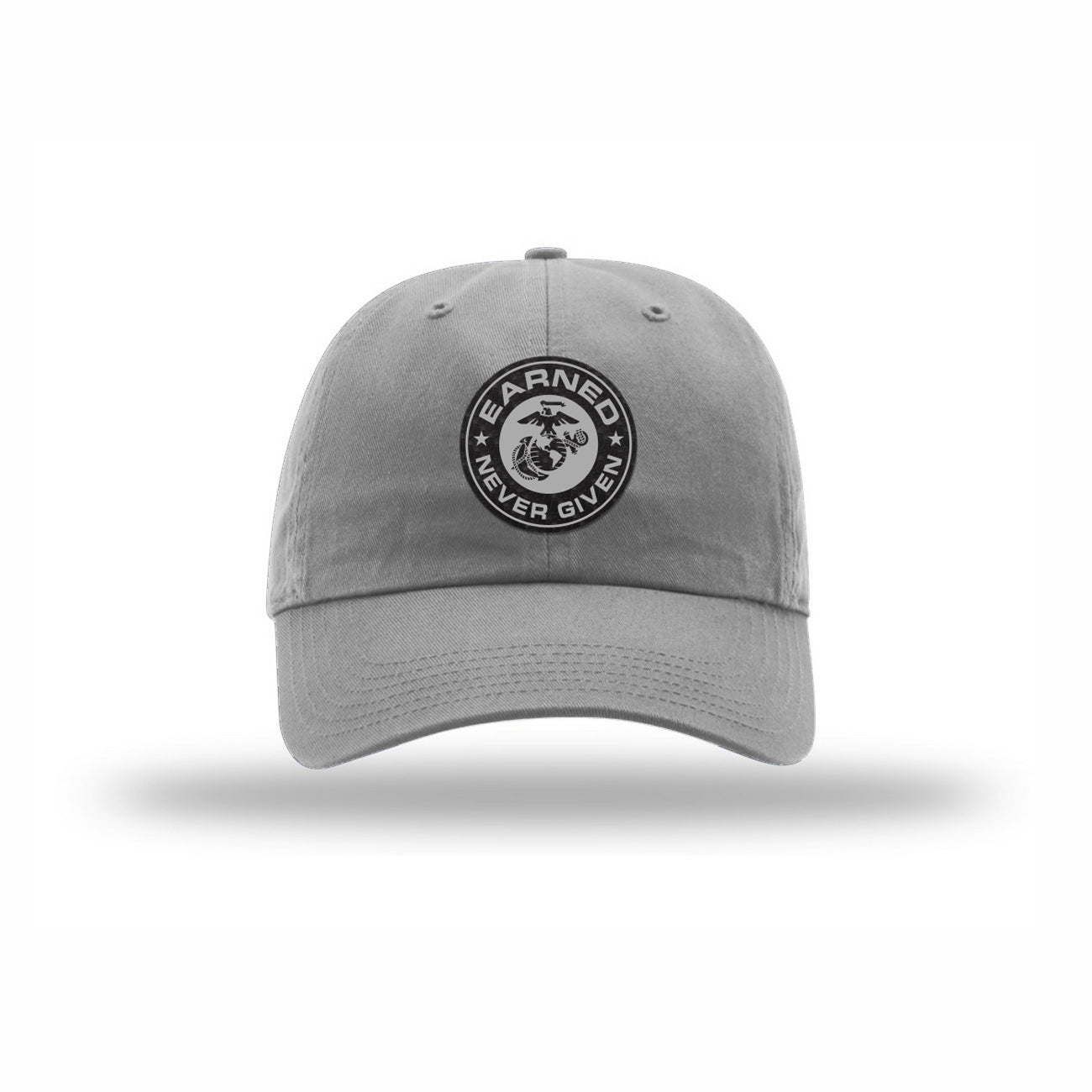 Earned Never Given Carbon Fiber Patch Dad Hat