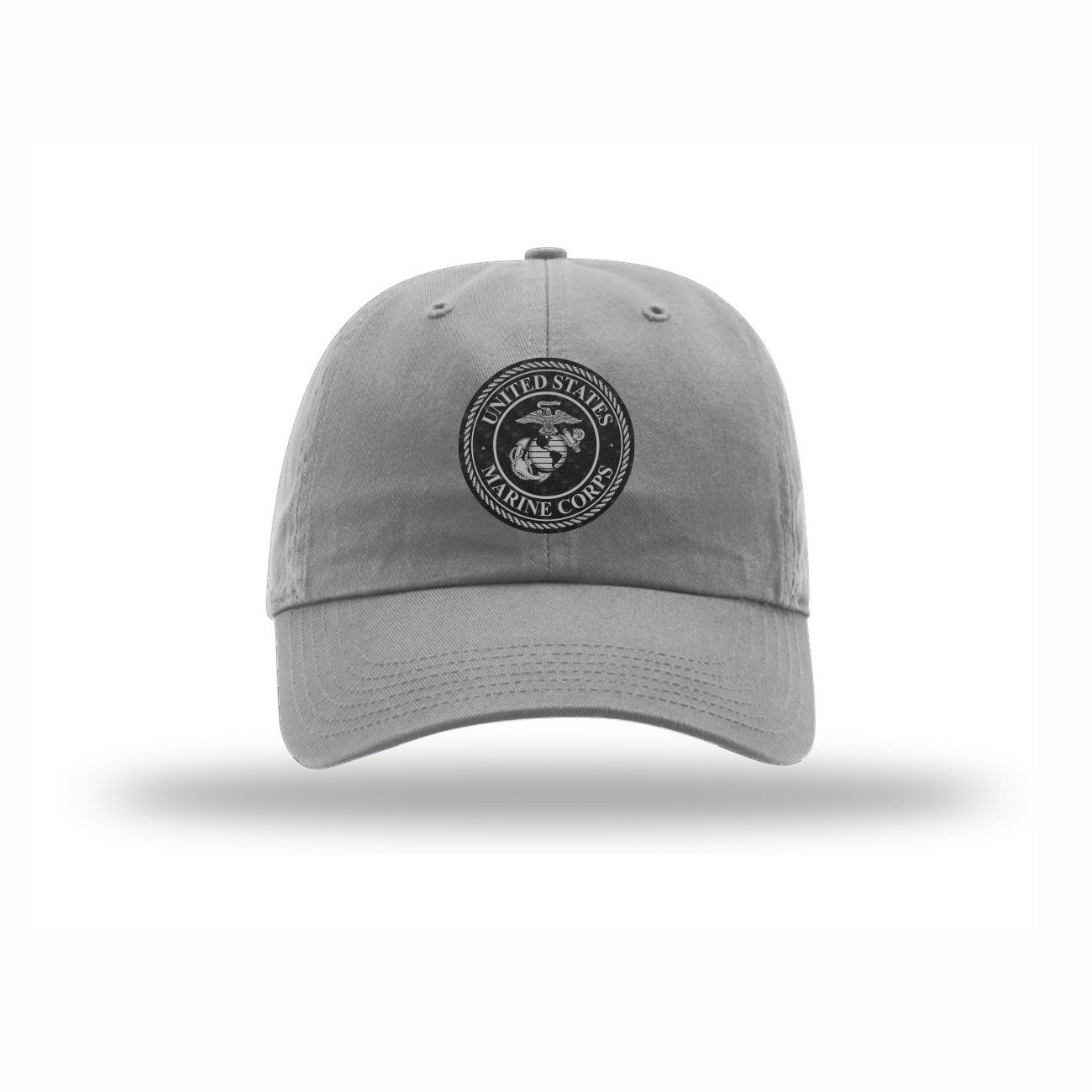 USMC Seal Carbon Fiber Patch Dad Hat