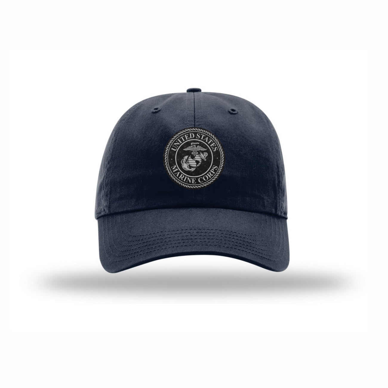 USMC Seal Carbon Fiber Patch Dad Hat