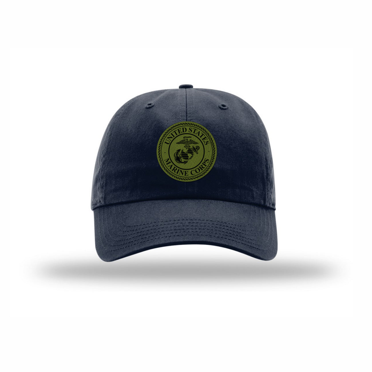 USMC Seal OD Green Patch Dad Hat