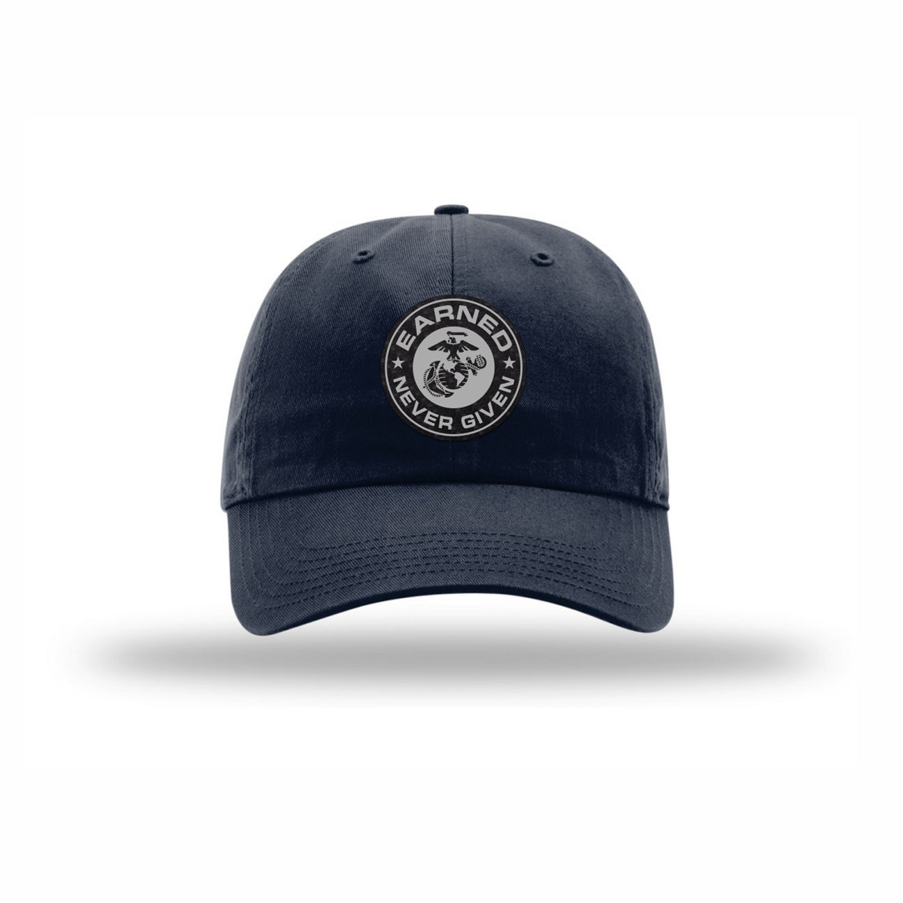 Earned Never Given Carbon Fiber Patch Dad Hat
