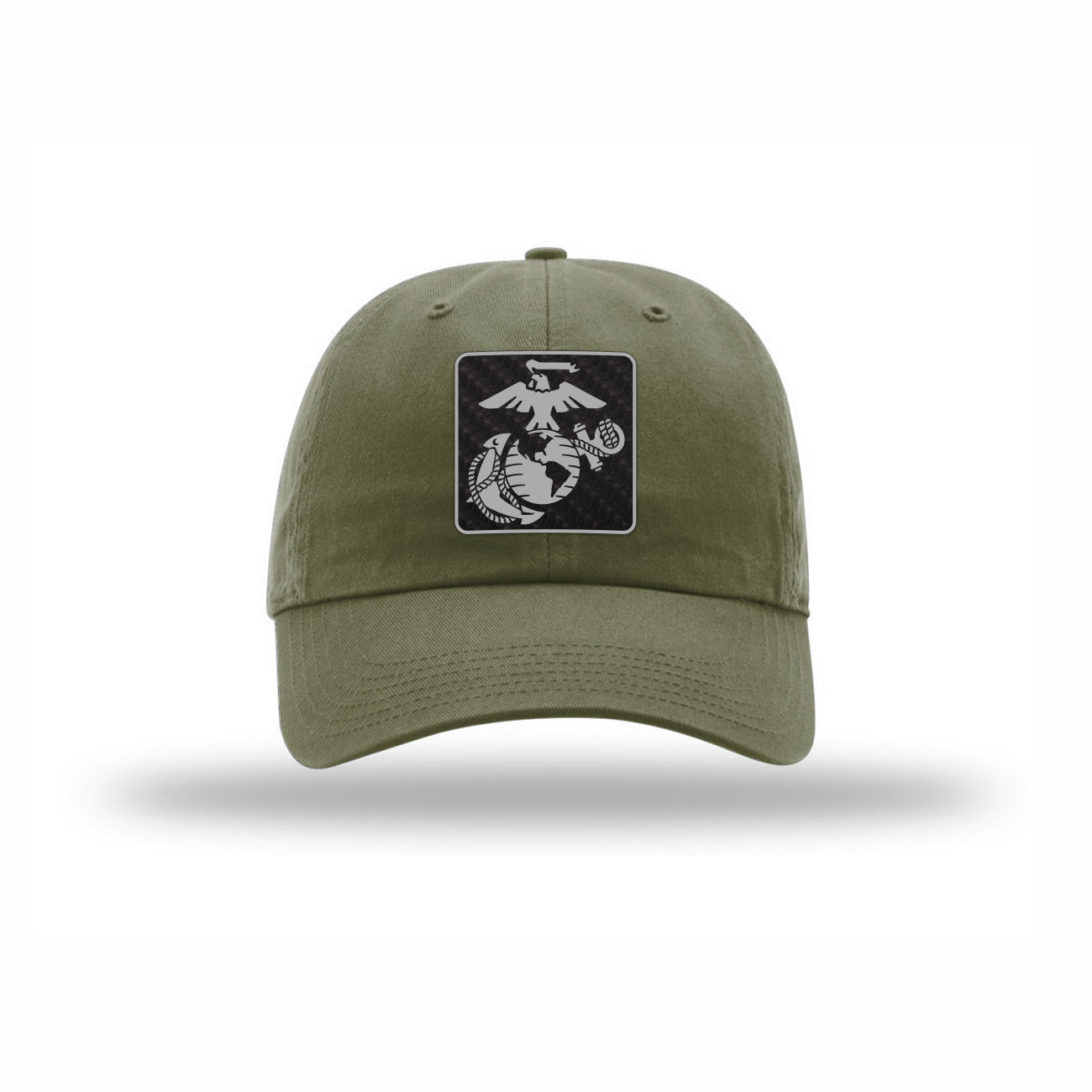 EGA Square Carbon Fiber Patch Dad Hat