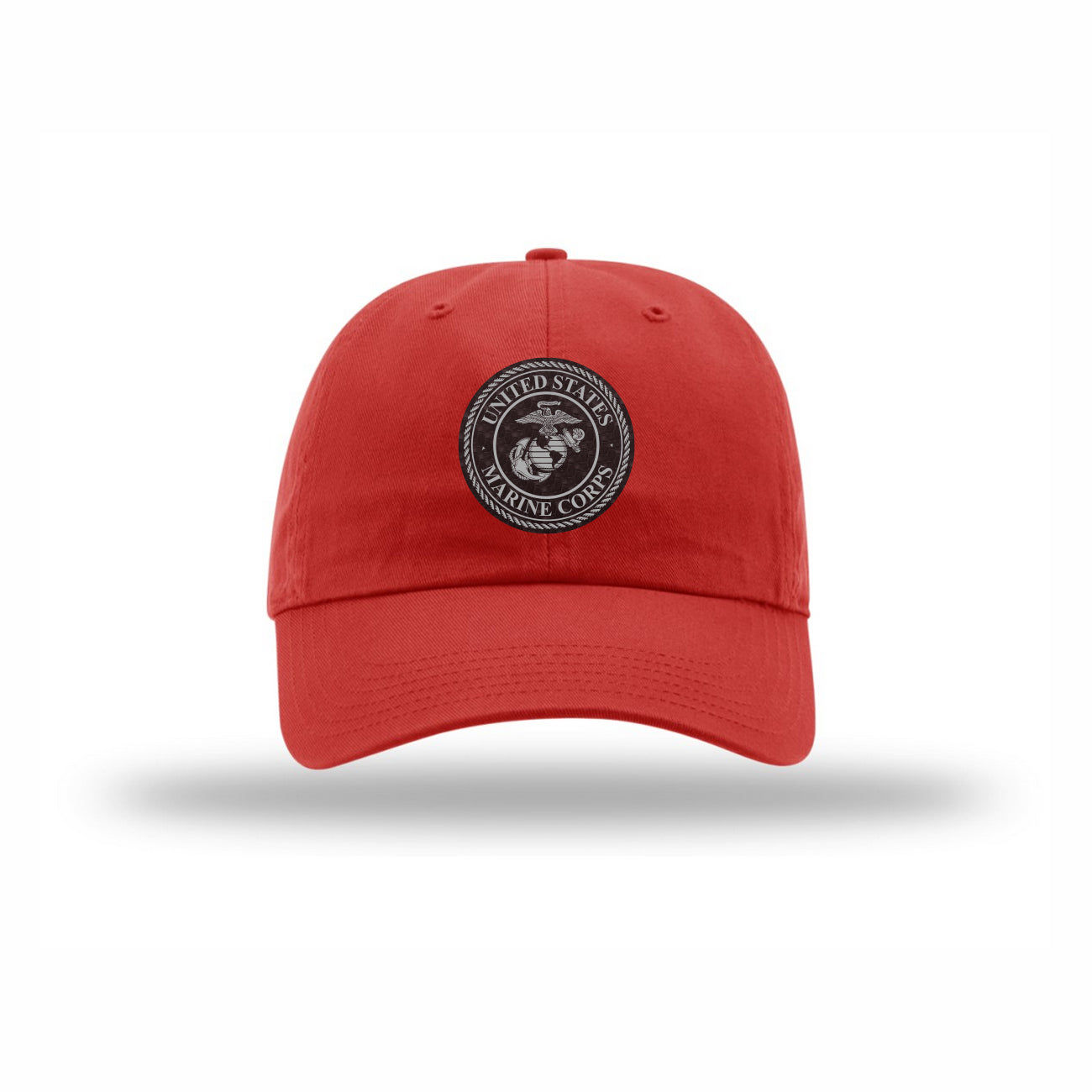 USMC Seal Carbon Fiber Patch Dad Hat