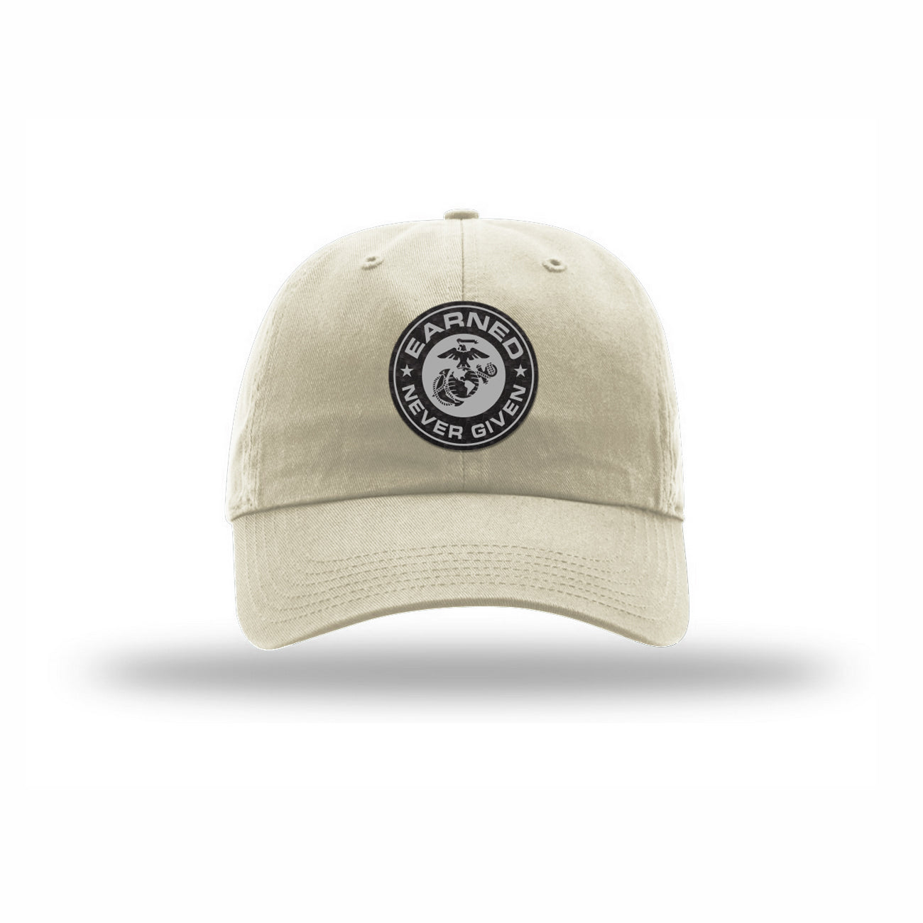 Earned Never Given Carbon Fiber Patch Dad Hat