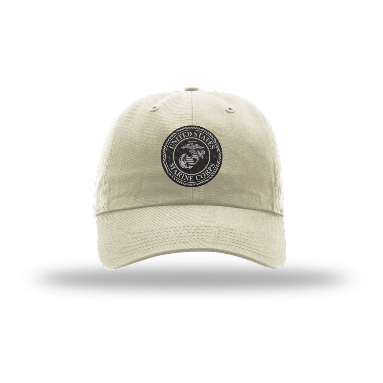 USMC Seal Carbon Fiber Patch Dad Hat