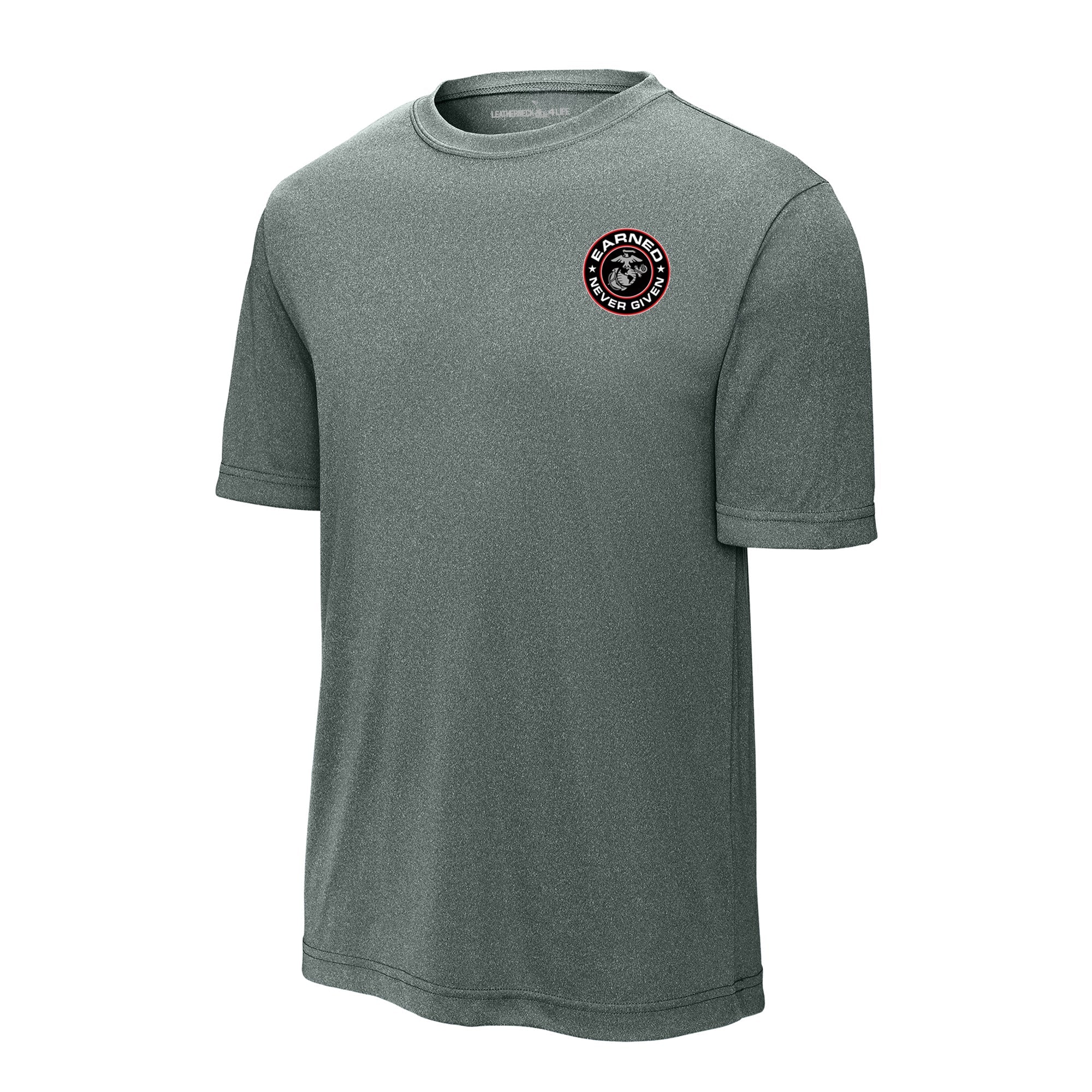 Earned Never Given Circle Performance T-Shirt
