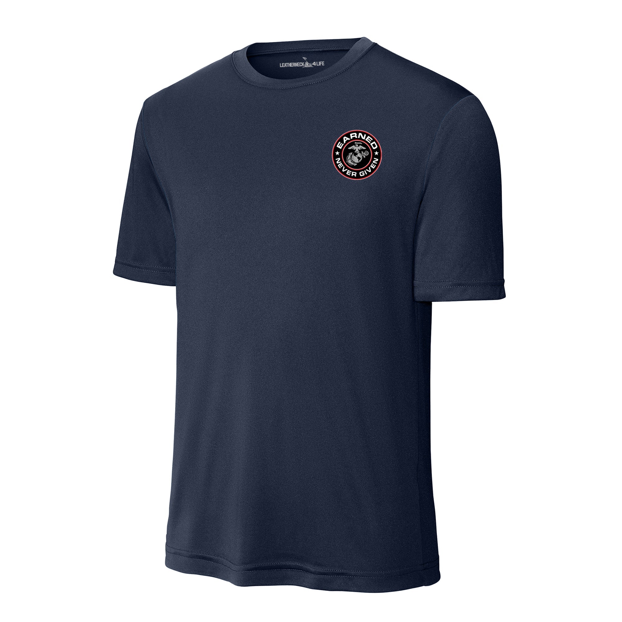 Earned Never Given Circle Performance T-Shirt