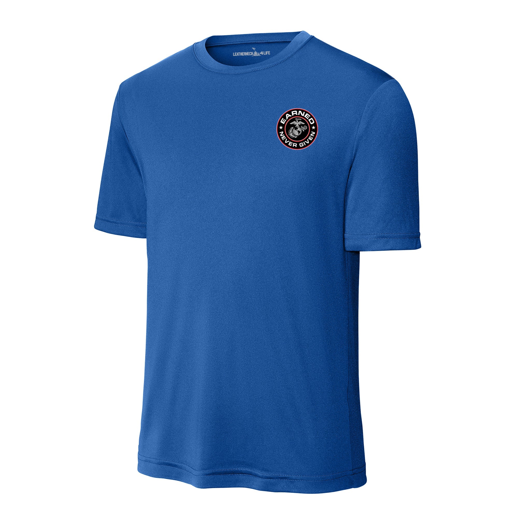 Earned Never Given Circle Performance T-Shirt