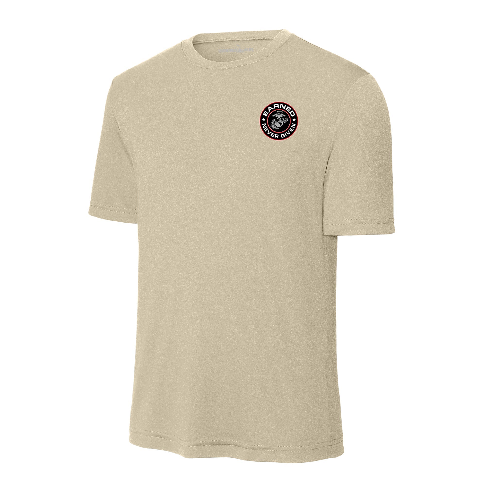 Earned Never Given Circle Performance T-Shirt