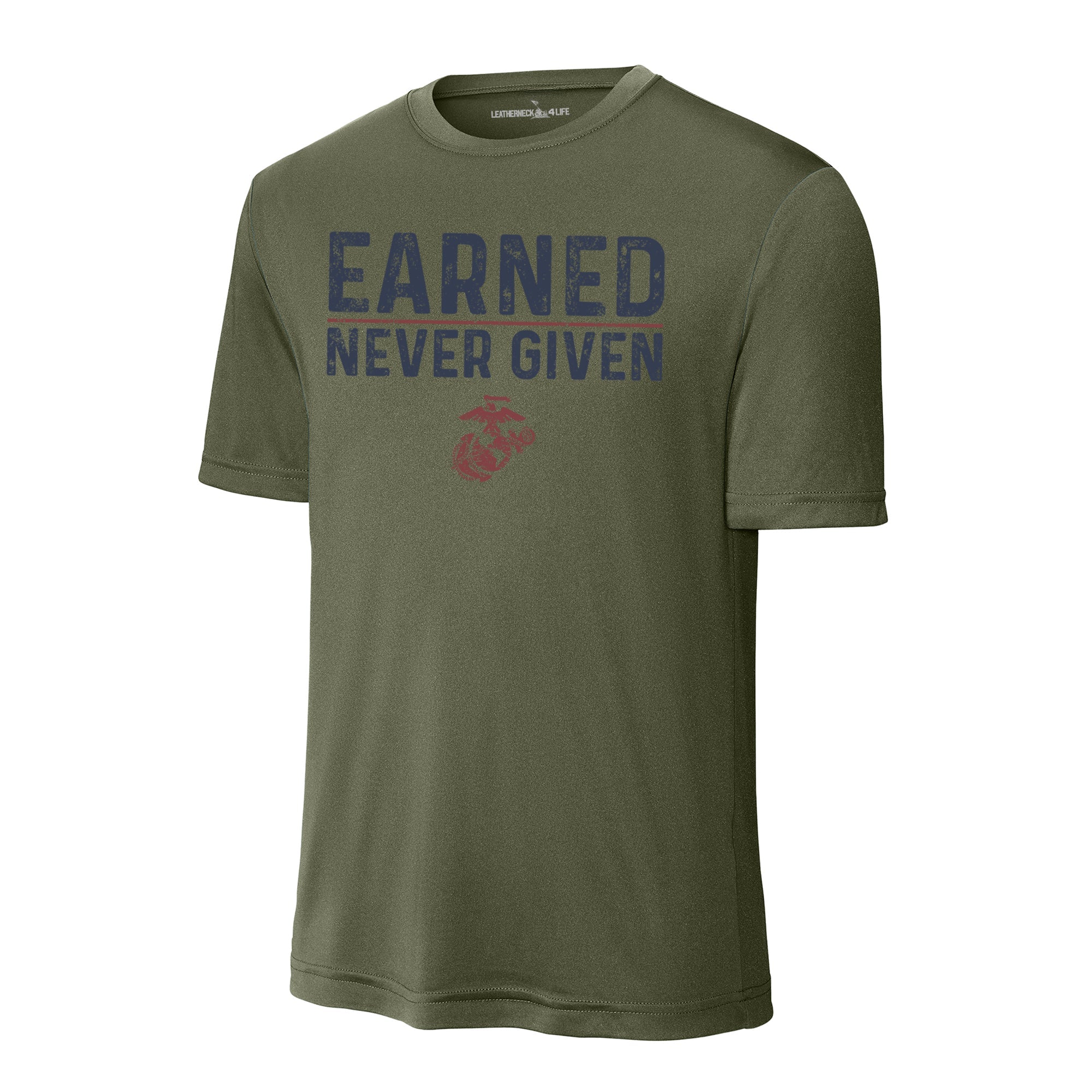 Earned Never Given Vintage Performance T-Shirt