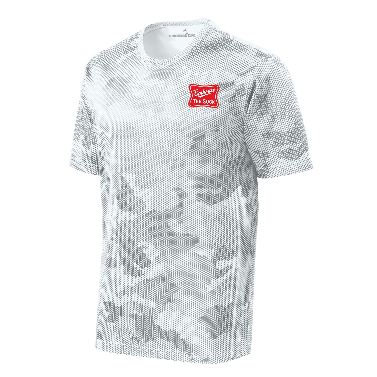 Camohex Embrace the Suck Left Chest Performance T-Shirt