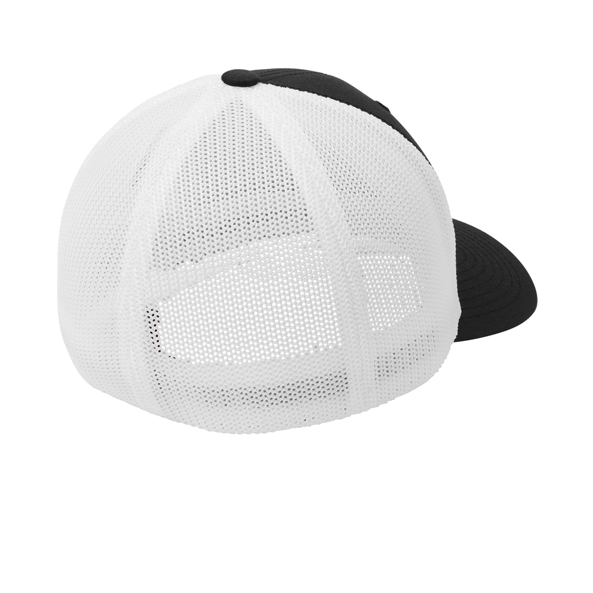 Flexfit Eagle Globe & Anchor Carbon Fiber Patch Structured Trucker
