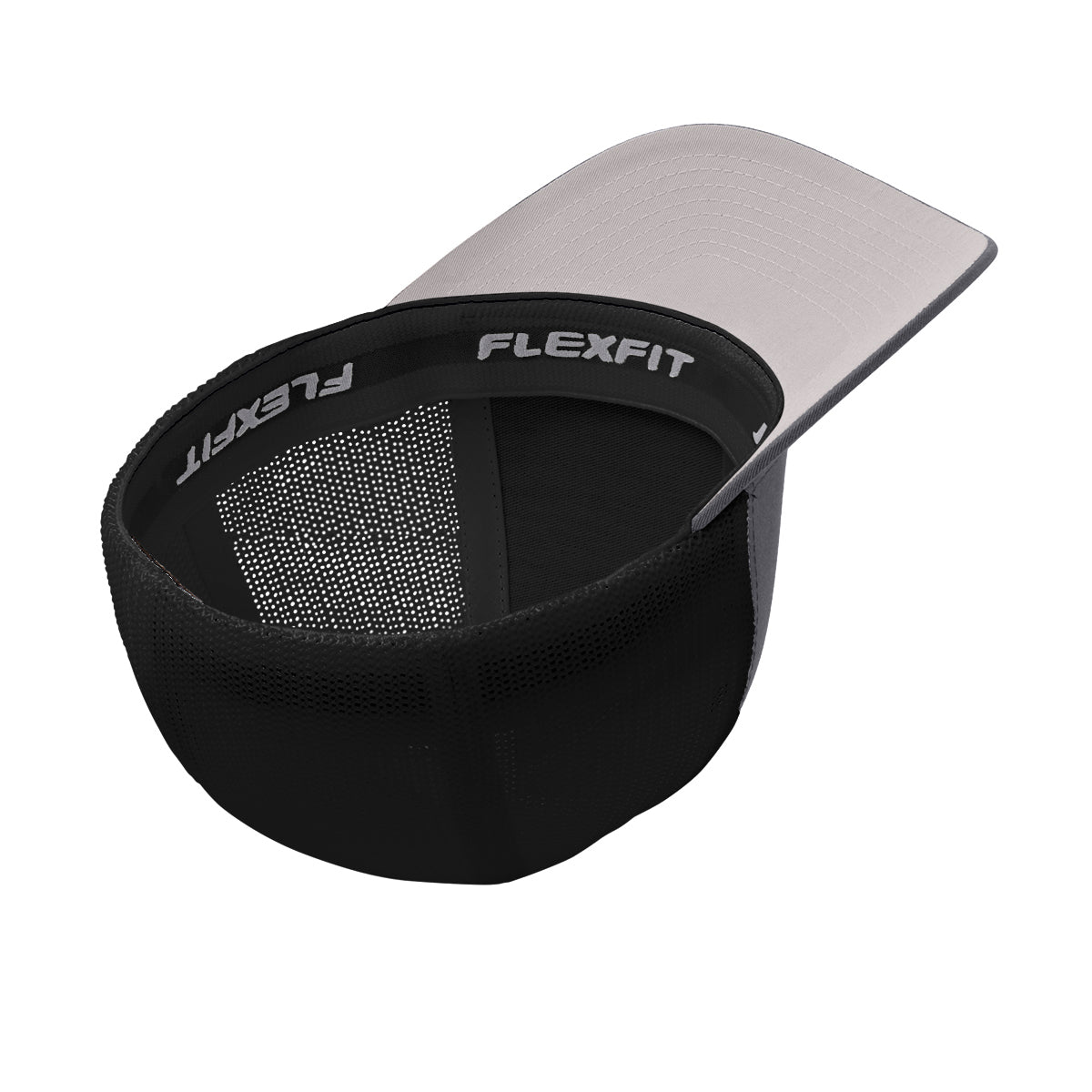 Flexfit Eagle Globe & Anchor Carbon Fiber Patch Structured Trucker