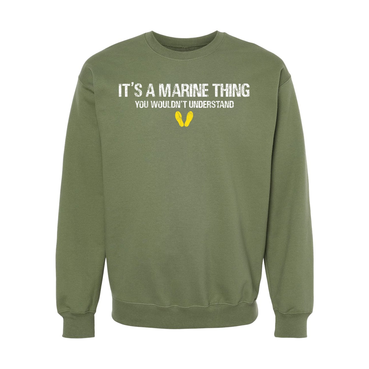 It's a Marine Thing Crewneck Sweatshirt