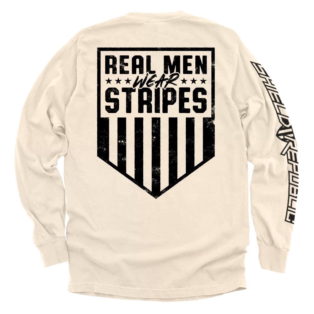Real Men Wear Stripes (Back Print)