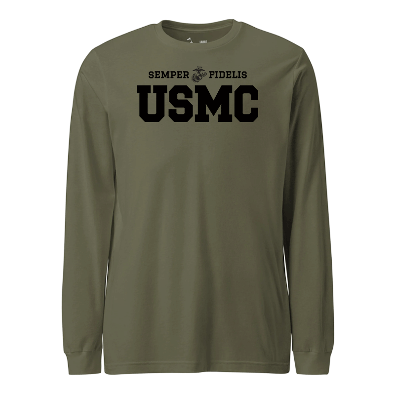 USMC Semper Fidelis Longsleeve T-Shirt