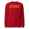 USMC Gold Arch  Longsleeve T-Shirt