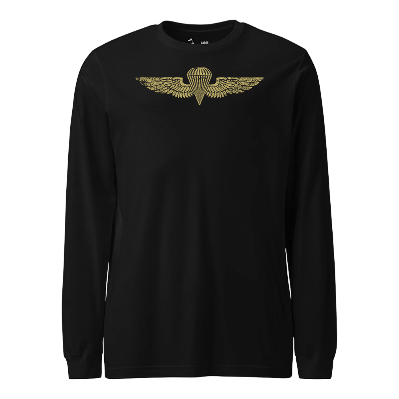 USMC Jump Wings Longsleeve T-Shirt