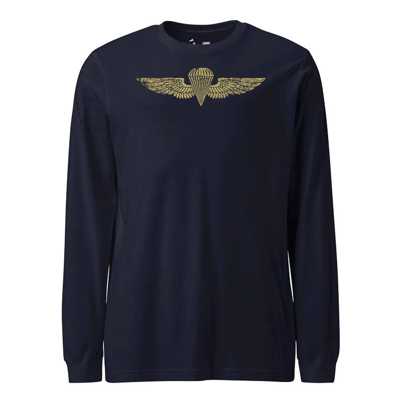 USMC Jump Wings Longsleeve T-Shirt