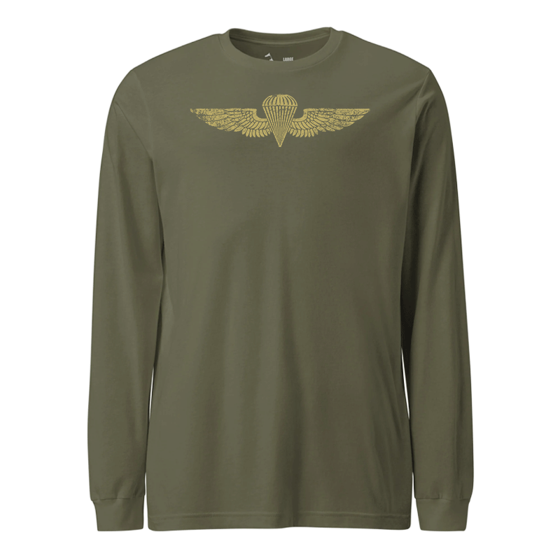 USMC Jump Wings Longsleeve T-Shirt