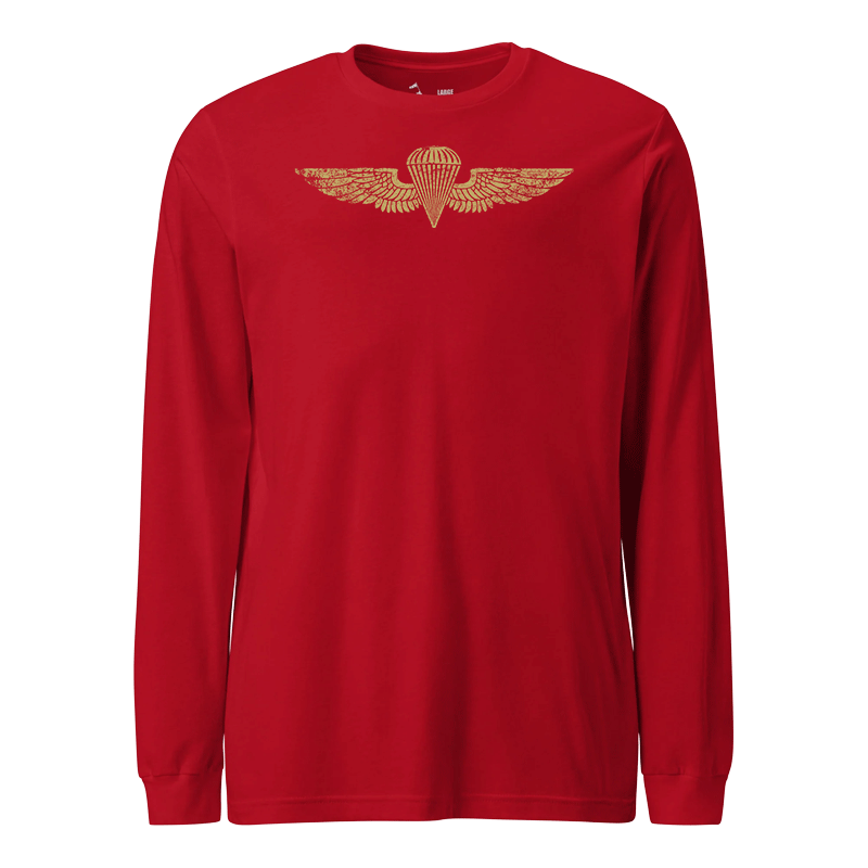 USMC Jump Wings Longsleeve T-Shirt