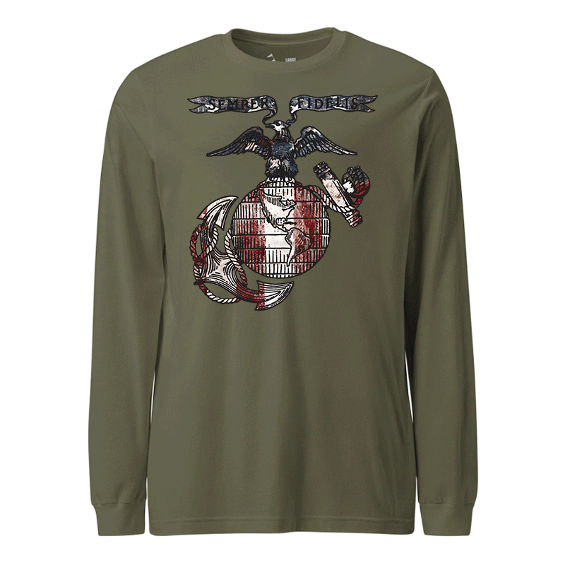 Vintage EGA Flag Longsleeve T-Shirt