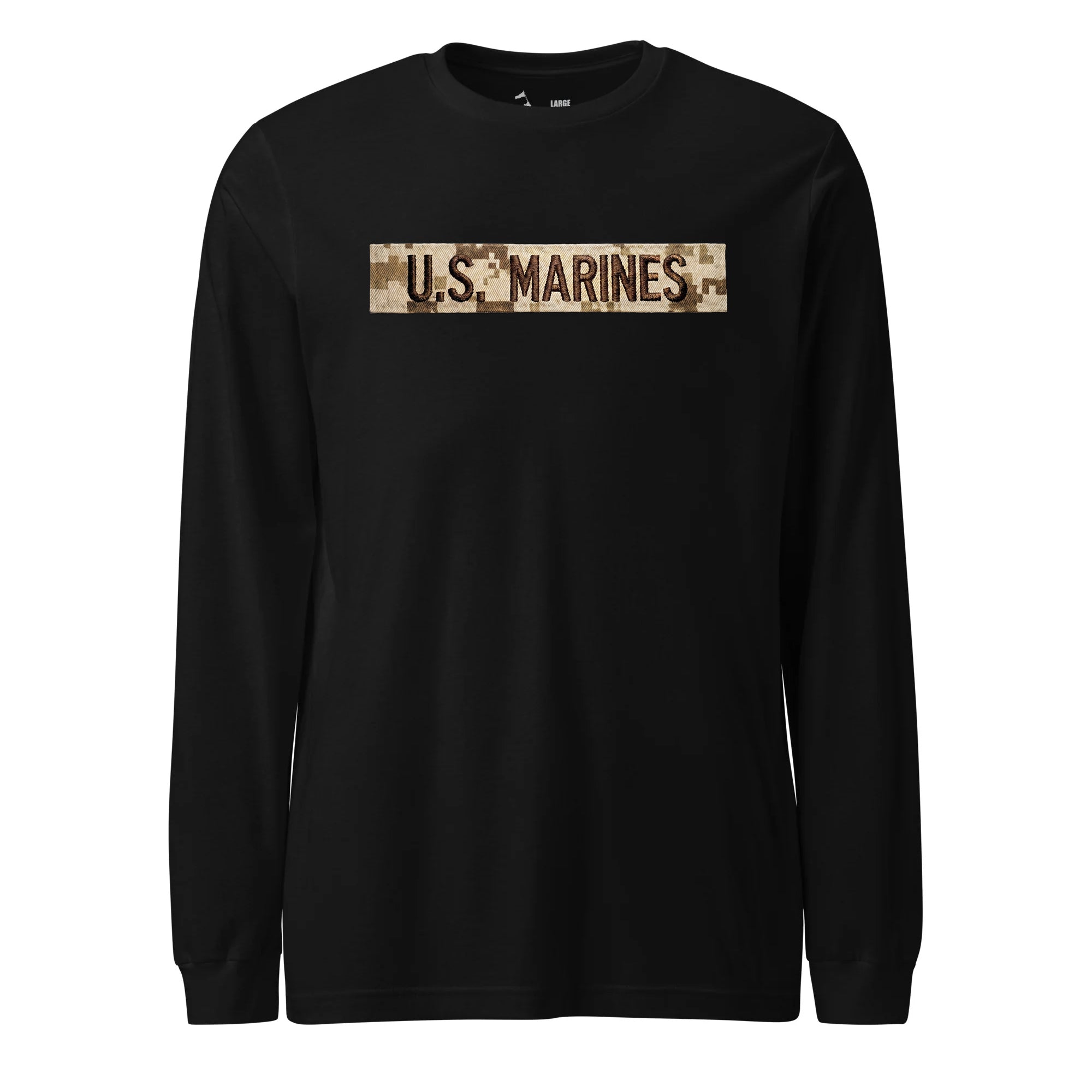 U.S. Marines Desert Marpat Uniform Tape Long Sleeve T-Shirt