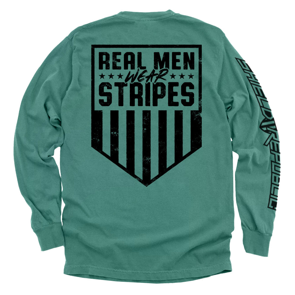 Real Men Wear Stripes (Back Print)